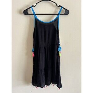 Justice Girls Pom-Pom Swim Cover-up‎  Beach Pool Size 10 NWT